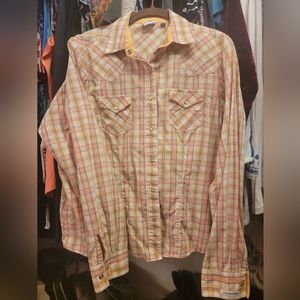 Women's XL Rockies Western Shirt
